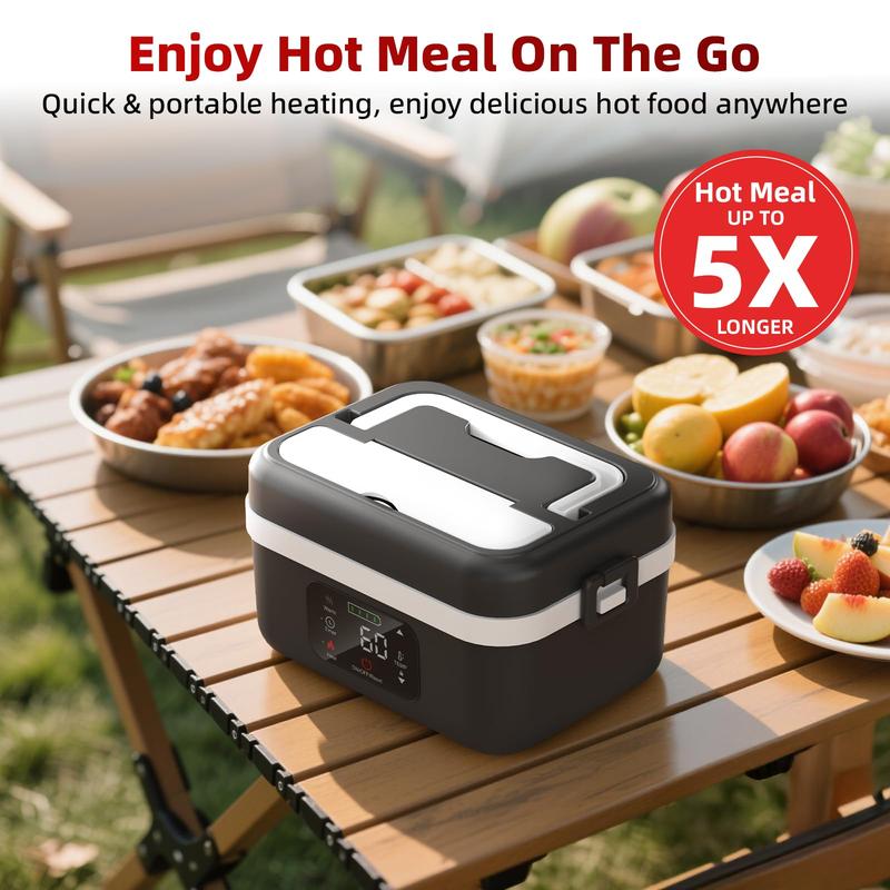 Self-Heating Food Heater – Rechargeable Lunch Box