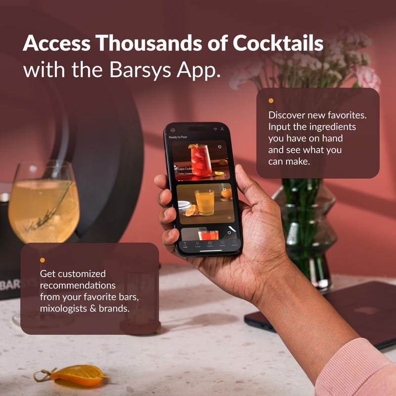 Home Bar Cocktail Mixer Machine – Barsys 360